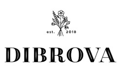 Свідоцтво торговельну марку № 287742 (заявка m201901236): dibrova; est. 2018