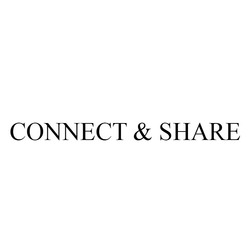 Свідоцтво торговельну марку № 267542 (заявка m201724643): connect&share; connect share