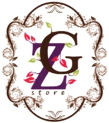 Свідоцтво торговельну марку № 342326 (заявка m202107274): gz store; zg store