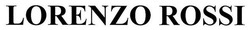 Свідоцтво торговельну марку № 254358 (заявка m201707737): lorenzo rossi