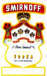 Свідоцтво торговельну марку № 28490 (заявка 99114192): smirnoff; vodka