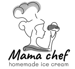 Свідоцтво торговельну марку № 301751 (заявка m201913459): mama chef homemade ice cream