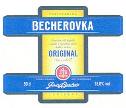 Свідоцтво торговельну марку № 45252 (заявка 20031213021): karlovarska; becherovka; original; jb; jan becher; carlsbad; since 1807