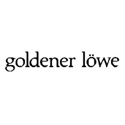 Заявка на торговельну марку № 92120412: goldener lowe