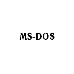 Свідоцтво торговельну марку № 6482 (заявка 131330/SU): ms-dos ms dos; msdos