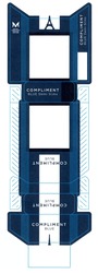 Свідоцтво торговельну марку № 319674 (заявка m202005464): compliment blue demi slims; made under authority of marvel international tobacco group; а; м