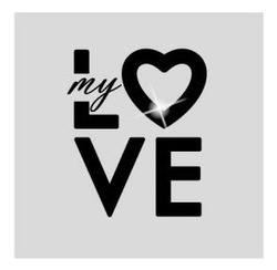 Заявка на торговельну марку № m202509072: my lo ve; my love