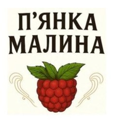 Заявка на торговельну марку № m202512326: пянка; п'янка малина
