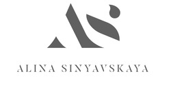 Свідоцтво торговельну марку № 330663 (заявка m202107122): alina sinyavskaya; as