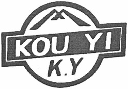 Свідоцтво торговельну марку № 156942 (заявка m201106538): kou yi k.y; ky; ку; к.у