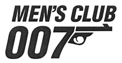 Свідоцтво торговельну марку № 224896 (заявка m201518169): men's club 007; mens