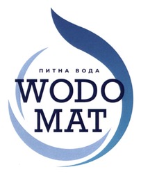 Заявка на торговельну марку № m202607663: питна вода; wodo mat