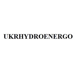 Свідоцтво торговельну марку № 255537 (заявка m201811795): ukrhydroenergo