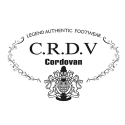 Свідоцтво торговельну марку № 238477 (заявка m201614098): c.r.d.v; crdv; cordovan; legend authentic footwear
