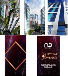 Заявка на торговельну марку № m202100960: crystal avenue; nb; дозволь собі більше; нова будова; новабудова