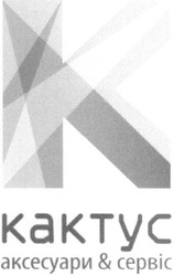 Заявка на торговельну марку № m201900234: кактус аксесуари&сервіс; k; лк; кл