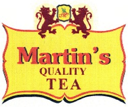 Свідоцтво торговельну марку № 153453 (заявка m201102744): martin's quality tea; martins; теа
