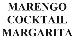 Свідоцтво торговельну марку № 207568 (заявка m201412679): marengo cocktail margarita