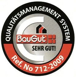 Свідоцтво торговельну марку № 149088 (заявка m201101333): qualitatsmanagement system; baugut; sehr gut!; ref. № 712-2009