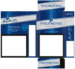 Свідоцтво торговельну марку № 296457 (заявка m201911489): philip morris; novel blue; nova filter; internationally recognized quality 1847