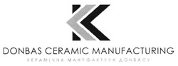 Свідоцтво торговельну марку № 271725 (заявка m201807235): donbas ceramic manufacturing; kk; kv; керамічна мануфактура донбасу; кк