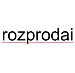 Заявка на торговельну марку № m202302608: rozprodai