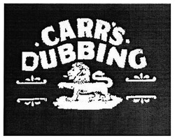 Заявка на торговельну марку № m201728830: carr's dubbing; carrs