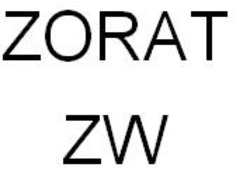 Свідоцтво торговельну марку № 168952 (заявка m201205542): zorat zw