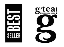 Свідоцтво торговельну марку № 254266 (заявка m201706639): g'tea genuine i modern i unique!; gtea; best seller