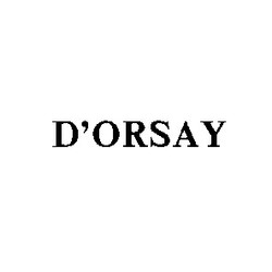 Свідоцтво торговельну марку № 5909 (заявка 10787/SU): d'orsay