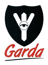 Свідоцтво торговельну марку № 188356 (заявка m201312407): garda; vi; iv; yi; iy