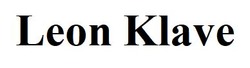 Заявка на торговельну марку № m202607889: leon klave