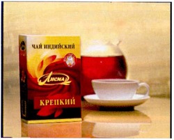 Заявка на торговельну марку № m200913910: чай индийский лисма крепкий