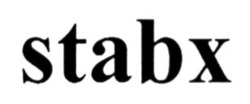 Заявка на торговельну марку № m202524673: stabx