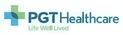 Свідоцтво торговельну марку № 180035 (заявка m201221080): pgt healthcare; life well lived