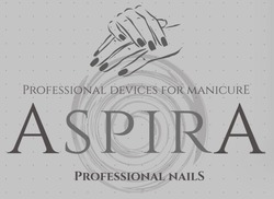 Заявка на торговельну марку № m202400703: professional nails; aspira; professional devices for manicure
