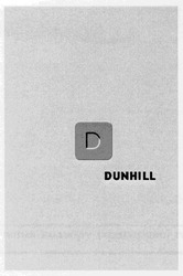 Свідоцтво торговельну марку № 32324 (заявка 2001021057): dunhill; д