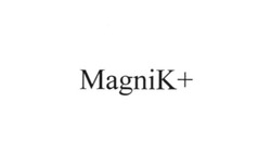 Заявка на торговельну марку № m201724611: magnik+