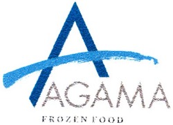 Свідоцтво торговельну марку № 53247 (заявка 2003032884): а; agama; frozen food
