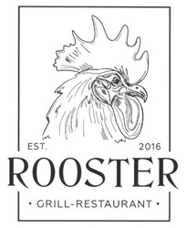 Свідоцтво торговельну марку № 248181 (заявка m201627783): est 2016; rooster; grill-restaurant
