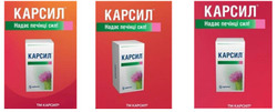 Заявка на торговельну марку № m202416779: тм карсил; карсил надає печінці сил!; sopharma