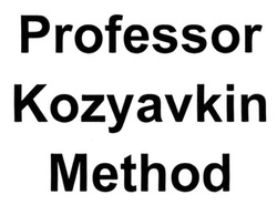 Свідоцтво торговельну марку № 203624 (заявка m201410068): professor kozyavkin method