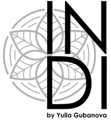 Свідоцтво торговельну марку № 325832 (заявка m202025837): indi by yulia gubanova
