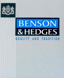 Свідоцтво торговельну марку № 53051 (заявка 20031212946): bh; benson & hedges; quality and tradition; вн