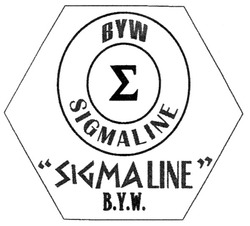 Свідоцтво торговельну марку № 85225 (заявка m200606936): byw; sigmaline