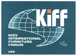 Заявка на торговельну марку № m201011959: kiff; kiev international furniture forum; ufi; approved; event; кіфф; s