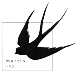 Заявка на торговельну марку № m202128912: martin sky