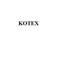 Свідоцтво торговельну марку № 344872 (заявка m202206532): kotex
