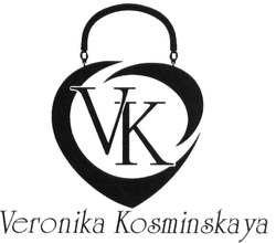 Свідоцтво торговельну марку № 182049 (заявка m201317603): vk; veronika kosminskaya
