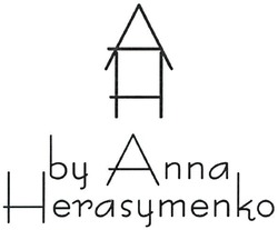 Заявка на торговельну марку № m202115576: by anna herasymenko; ah; ан